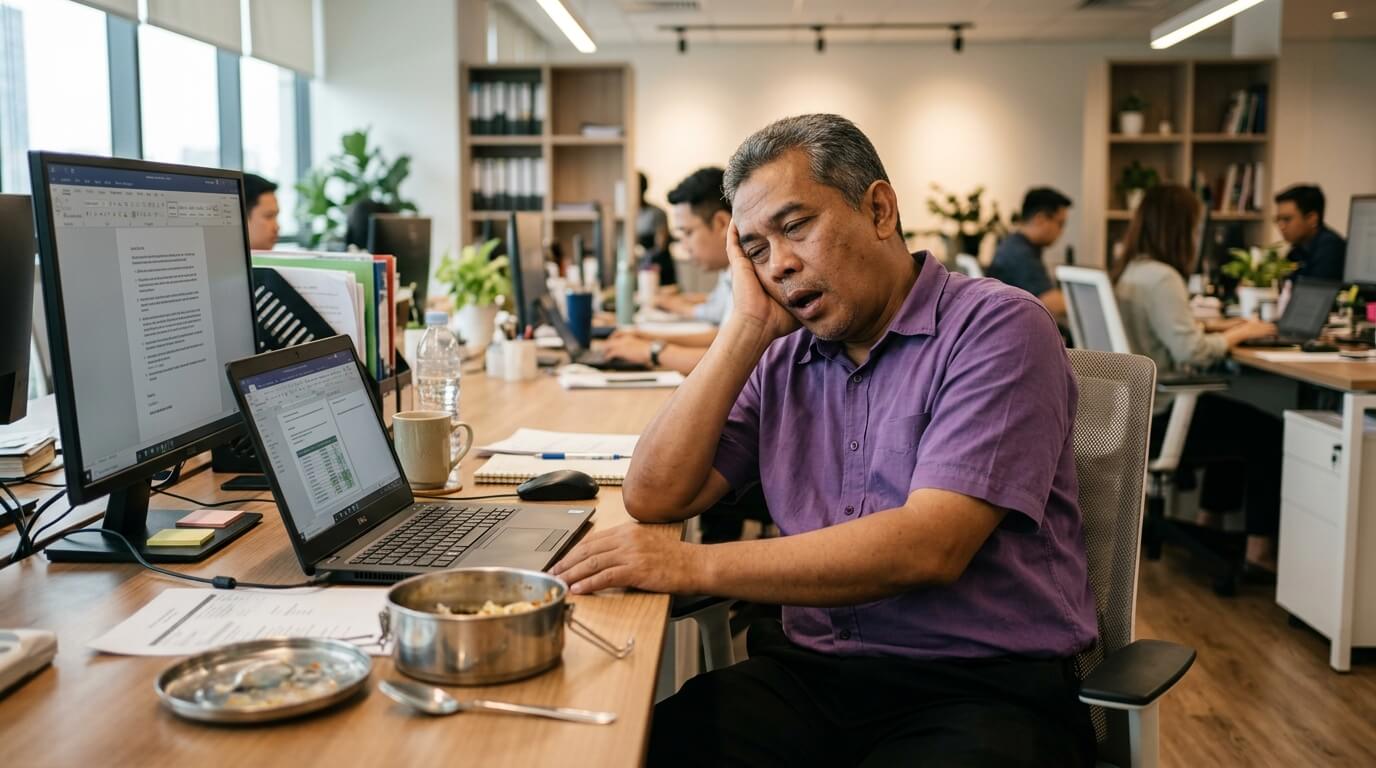 Lepas makan rasa mengantuk teruk